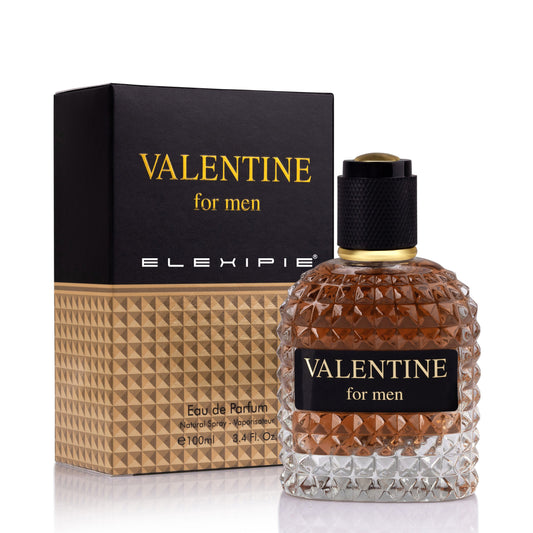 ELEXIPIE Valentine Milano Perfume 3.4oz/100ml Eau de Parfum Top Notes of Blackcurrant, Heart Notes of Violet, Base Notes of Vanilla